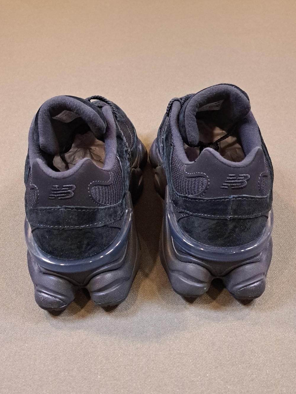 New Balance 9060 Sneakers - Color: Black/Black - Size: Unisex - M 9.5, W 11 D - Picture 6 of 10